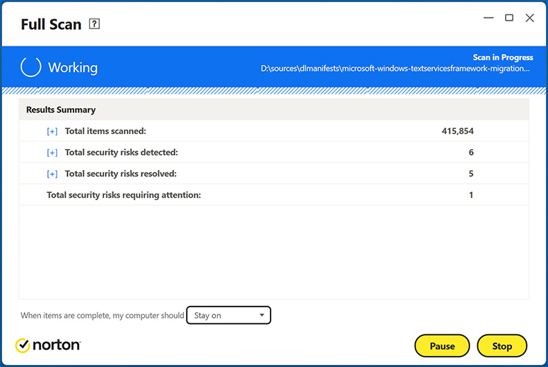 Análisis de Norton AntiVirus Plus