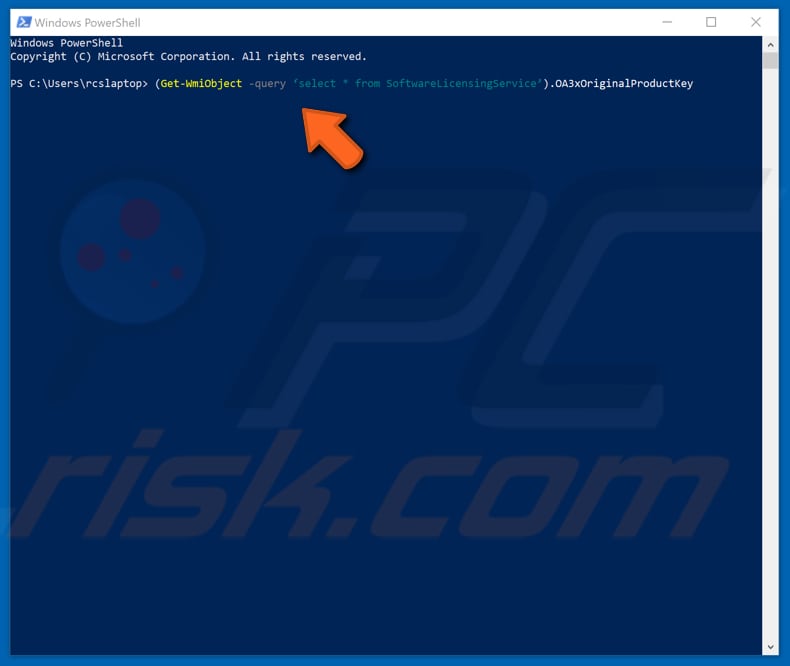 Encuentre su clave de producto usando PowerShell