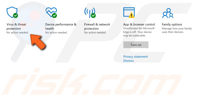 Desinstale el software antivirus de terceros - paso 3