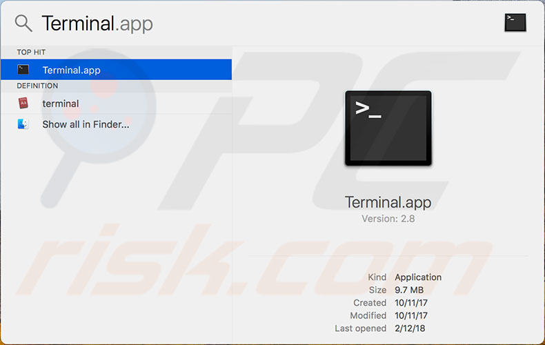 Terminal Spotlight