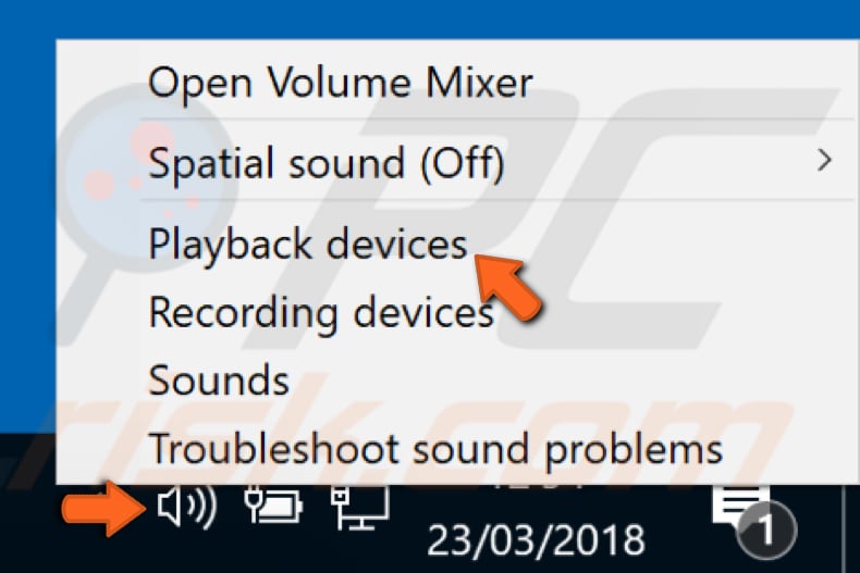 Deshabilite permitir que las aplicaciones tomen el control exclusivo de este dispositivo - paso 1