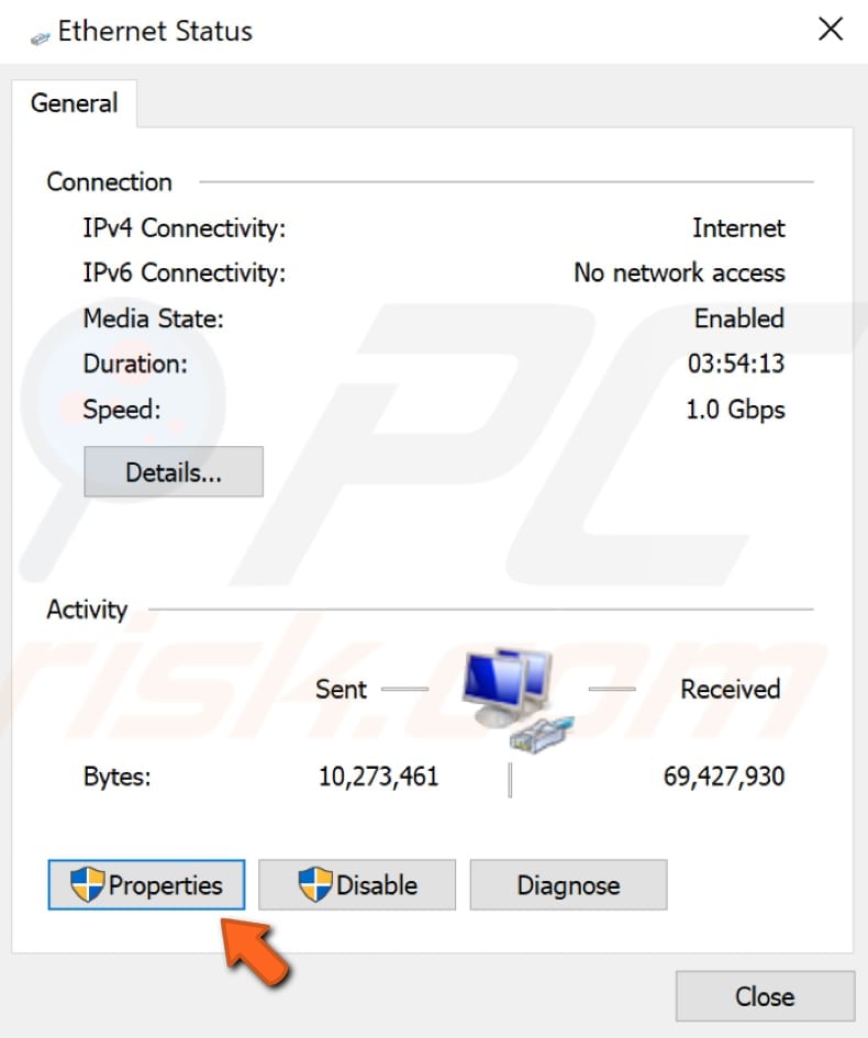 Deshabilitar IPv6 - paso 3