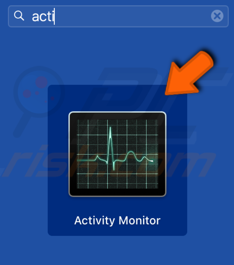 Activity Monitor abierto