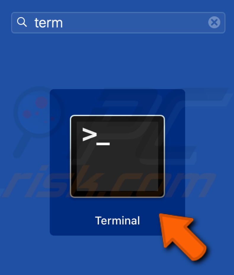 Terminal abierto