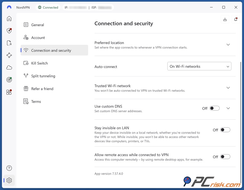 Configurar la conexión automática en redes wifi