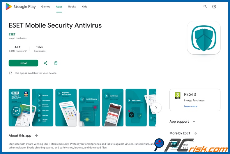ESET en Google Play