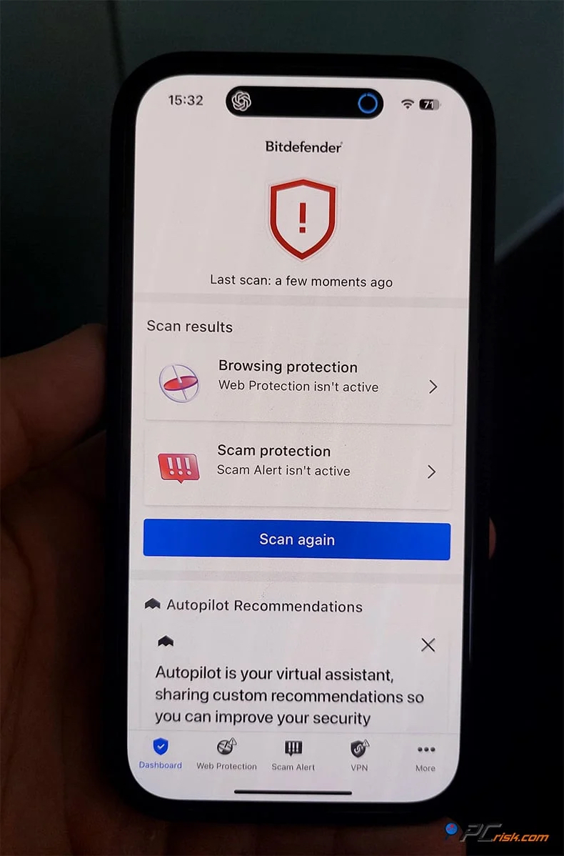 Bitdefender para iPhone