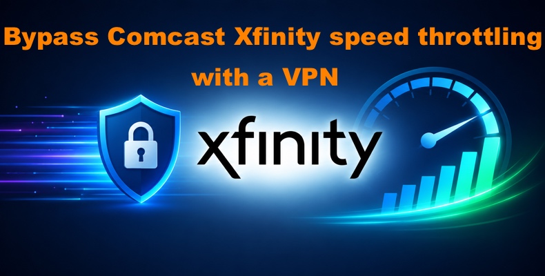 Evitar la limitación de velocidad de Comcast Xfinity