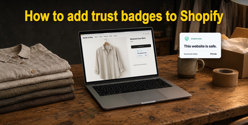 Cómo añadir insignias de confianza a Shopify