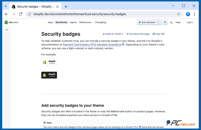 Insignia Shopify Secure