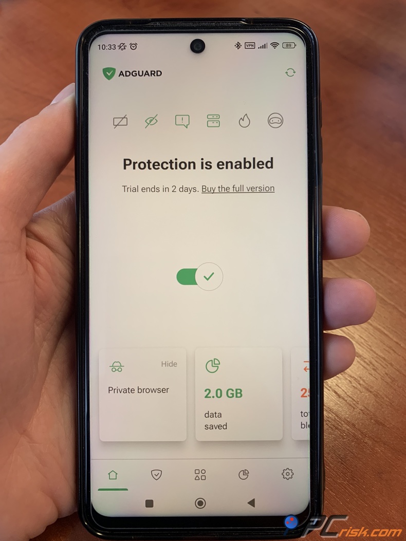 AdGuard en Android