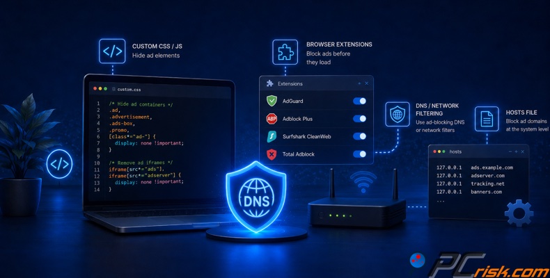 Formas alternativas de bloquear anuncios en FirstRowSports