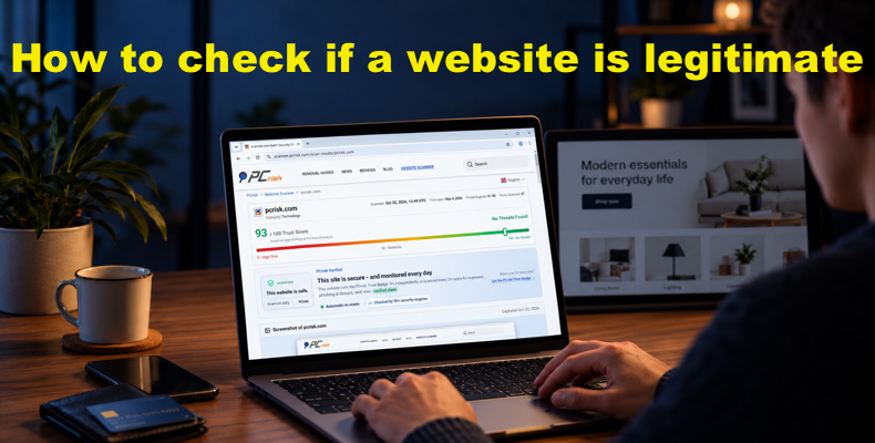 Cómo comprobar si un sitio web es legítimo