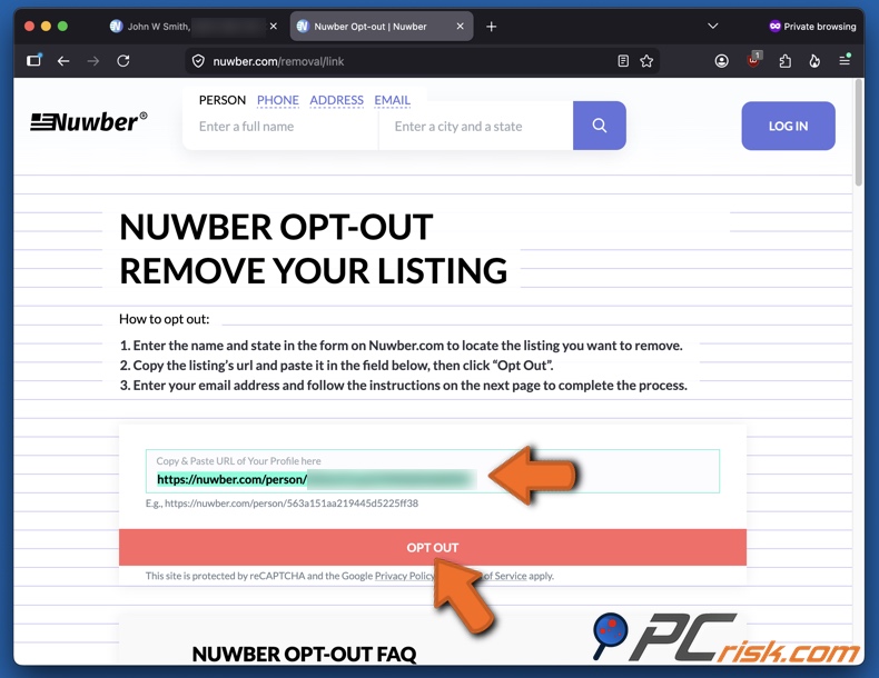 Exclusión de Nuwber 4
