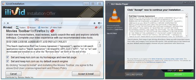 Gestores de descarga de programas gratuitos que distribuyen secuestradores de navegadores