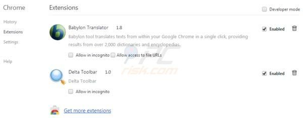 Eliminar extensiones maliciosas en Google Chrome: