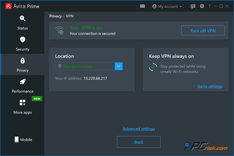 avira vpn
