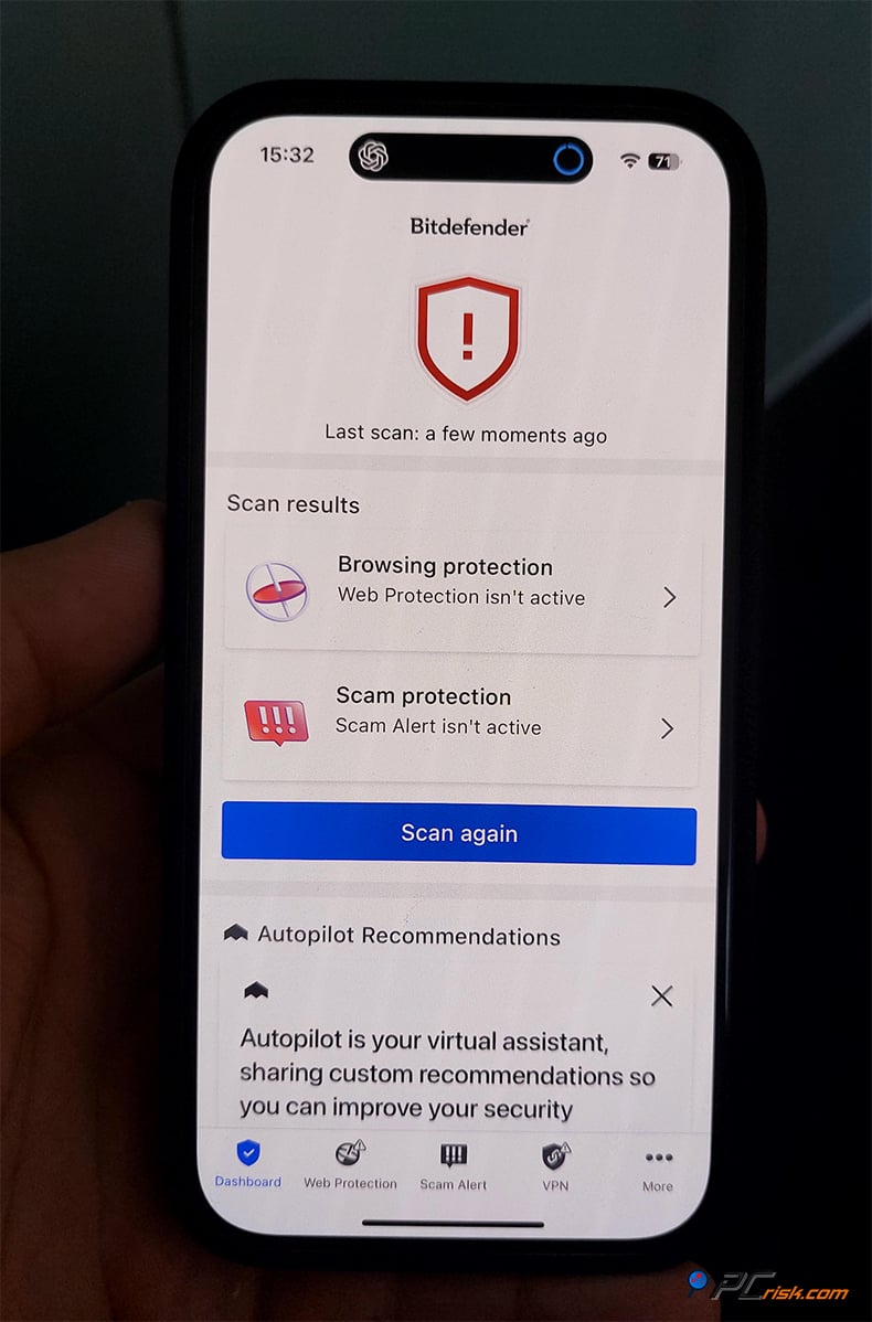 bitdefender ios versión