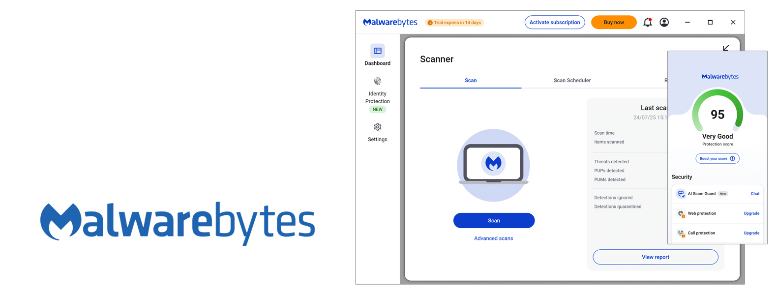 Malwarebytes encabezado del mejor antivirus
