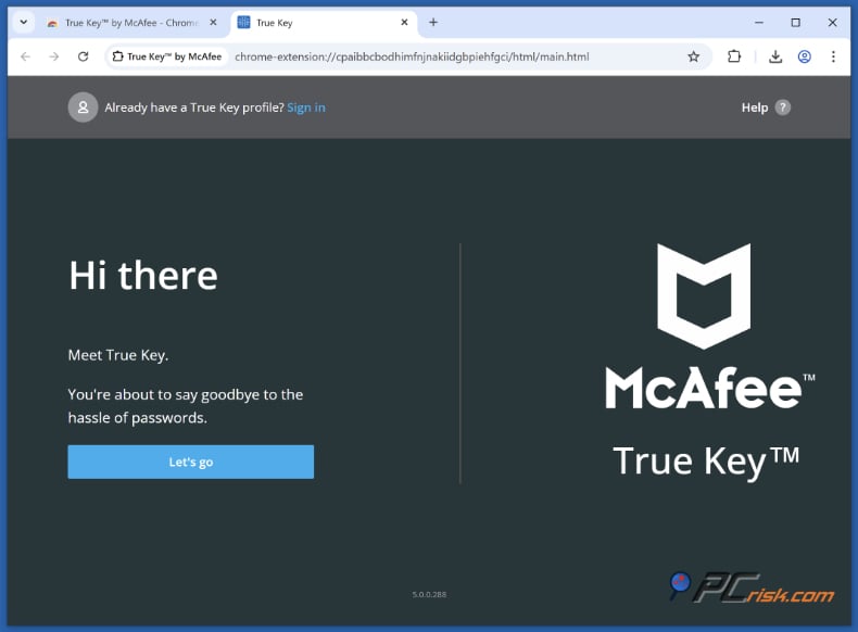 mcafee gestor de contraseñas