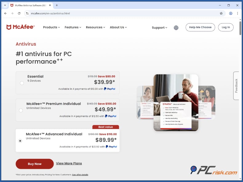 mcafee precios de antivirus