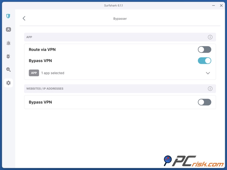 Surfshark VPN Pasante