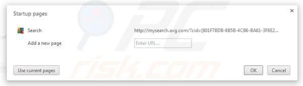Eliminar AVG Search de la página de inicio de Google Chrome