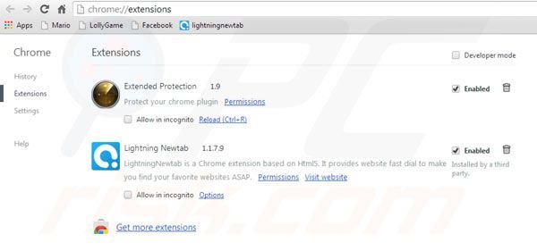 Eliminación del secuestrador de navegadores Do-search.com de Google Chrome