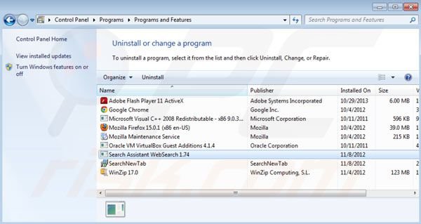 desinstalar Localmoxie