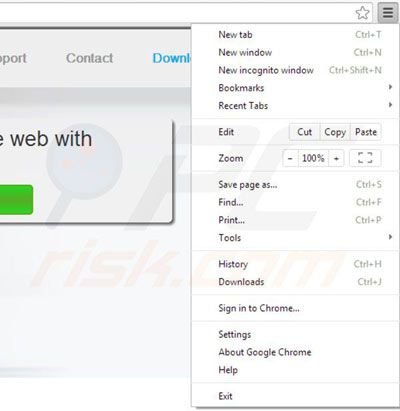 Eliminar Outobox de las extensiones de Google Chrome paso 1