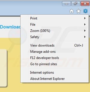 Eliminando los plugins de Superweb de Internet Explorer paso 1