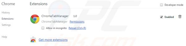 Eliminando whitesmoke de las extensiones de Google Chrome