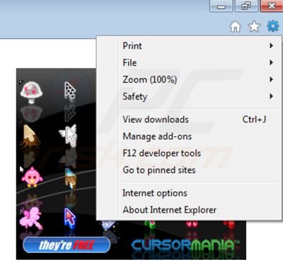 Eliminando You-bar de Internet Explorer paso 1