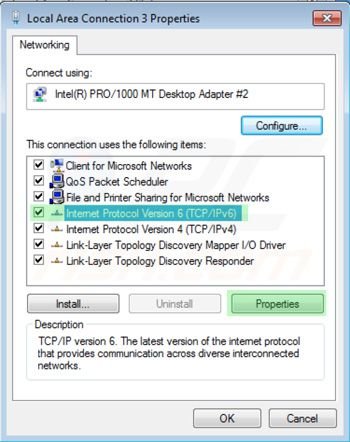 Cómo restablecer la configuración DNS paso 6