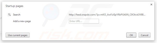 Eliminando shopping helper smartbar de la página de inicio de Google Chrome