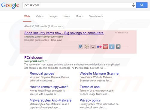 browsersafeguard generando anuncios en buscadores web 