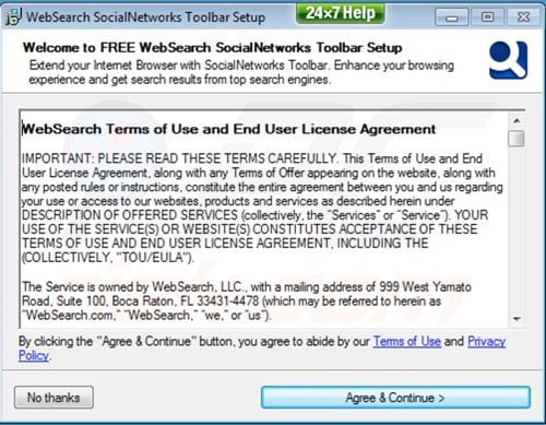 instalador de websearch toolbar