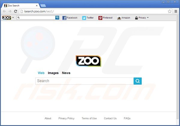 redireccionamiento a isearch.zoo.com