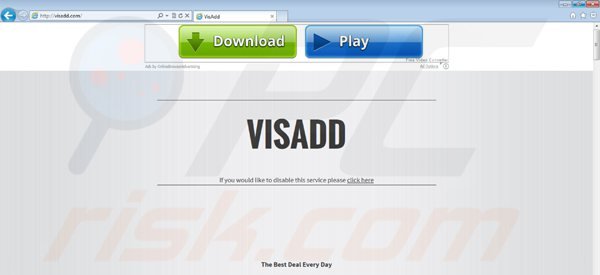 today's best online deals redireccionan al sitio visadd.com