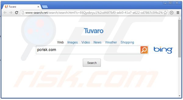 redireccionamiento a www-search.net