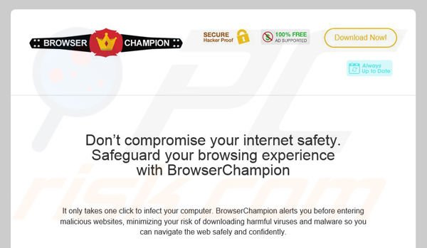 software publicitario de BrowserChampion