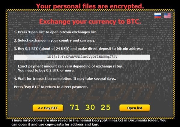 página de cambio de divisas por bitcoins virus citroni