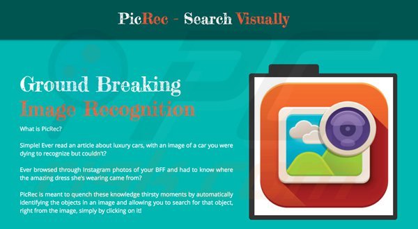 software publicitario de picrec