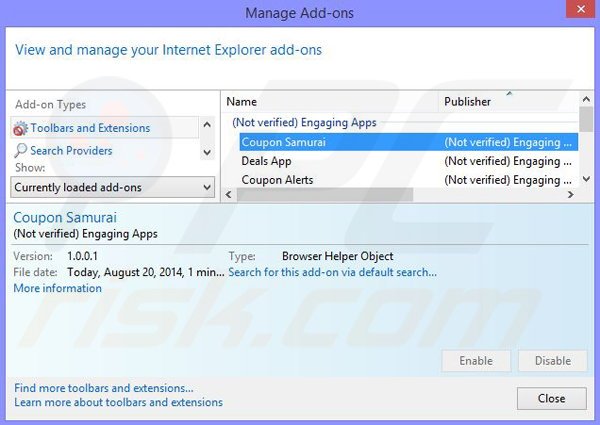 Eliminando los anuncios de Zombie Invasion de Internet Explorer paso 2