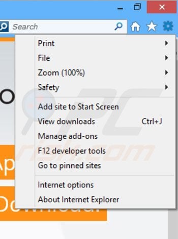 Eliminando el software publicitario relacionado con LookThisUp de Internet Explorer paso 1