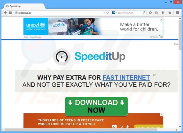 speeditup adware