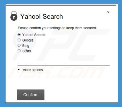 aplicación search protect vinculada a rts.dsrlte.com