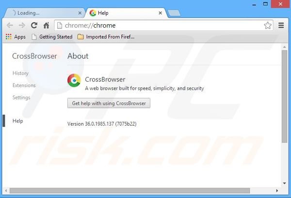 software publicitario de CrossBrowser