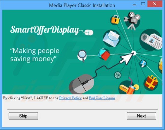 instalador del software publicitario smartofferdisplay