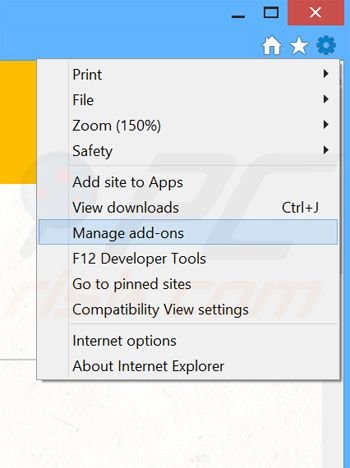 Eliminando los anuncios de PastaLeads de Internet Explorer paso 1